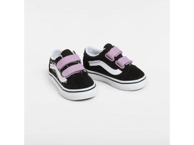 Sneakers Old Skool V - cuir - noir