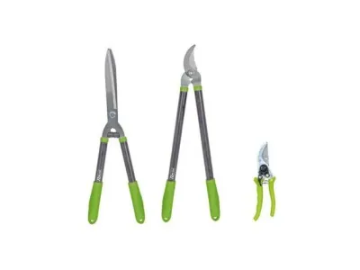 Lot 3 outils de jardinage coupants