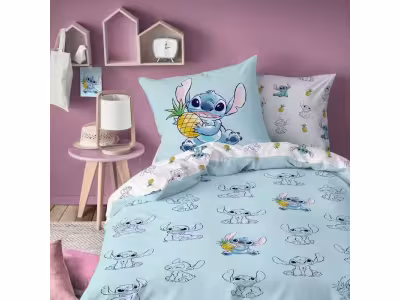 Parure de lit imprimée 100% coton, disney home