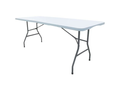 Table pliante rectangulaire WERKA PRO - 180x74x74cm - Blanc