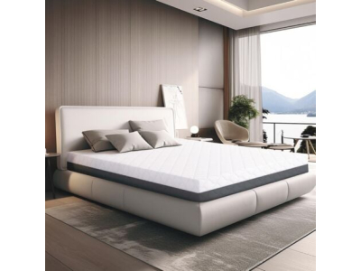 TANHK Matelas à mémoire 140x200, 20cm, Mi-ferme, Orthopédique