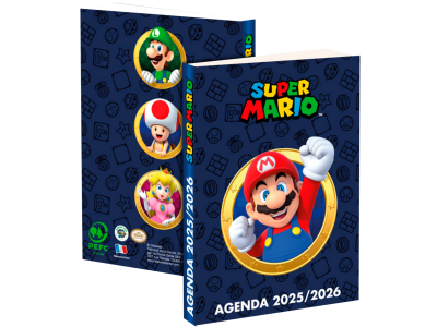 Agenda scolaire Super Mario