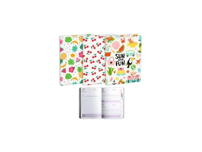  Agenda scolaire Summer - 1 jour/page - 2025 - 2026 CLAIREFONTAINE