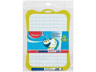 Ardoise blanche avec feute MAPED