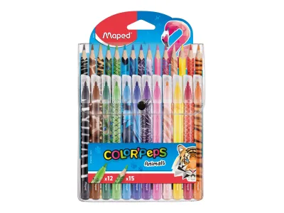 Feutres & Crayons Color'Peps Animals MAPED