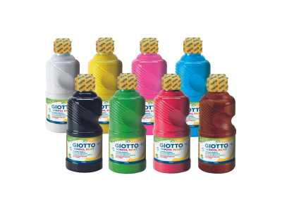 Giotto - Assortiment School Paint Gouache Giotto - 8x250 ml