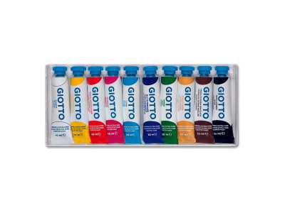 Giotto - Coffret de 10 tubes de gouache