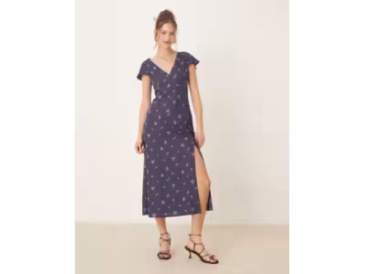 Robe mi-longue 