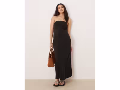 Robe bandeau longue - Noir