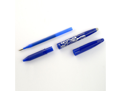 Pilot Pen - 6 rollers effaçables FriXion Ball - bleu