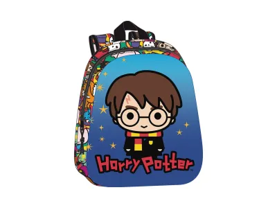Cartable Harry Potter Bleu Multicouleur 27 X 33 X 10 Cm