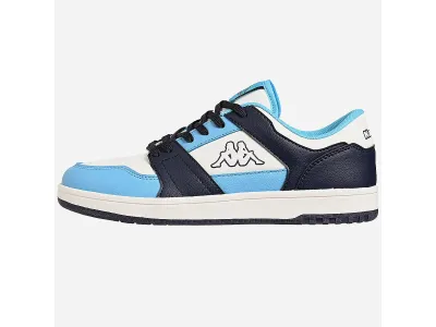 KAPPA Sneakers enfant Bernal jr Lace Blanc et bleu