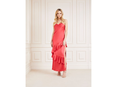 Guess Robe combinaison longue en satin Marciano