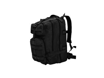 Sac À Dos En Style Militaire 50 L Noir Vidaxl
