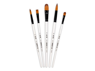  Clairefontaine - Set de 5 pinceaux moyens