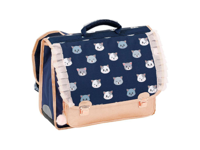 Viquel - Cartable Cats - bleu - 38 x 32 x 15 cm