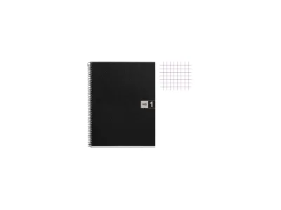 Cahier - A4 (21x29,7cm) - Petits Carreaux - 80 Pages 