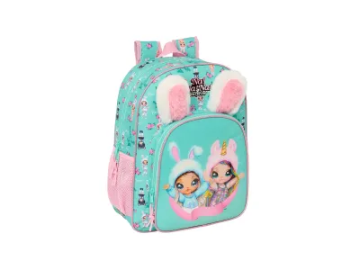 Cartable Na!na!na! Surprise Bunny Rose Turquoise 32 X 38 X 12 Cm