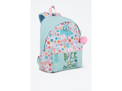 DAM KIDZS Sac à dos Back To Nature - Vert et rose