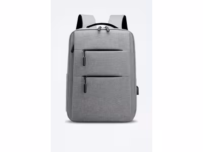 FIRENZE ARTEGIANI Sac à dos connecté - Coton - Gris