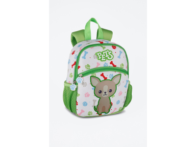 DAM KIDZS Sac à dos Pets - Vert et blanc