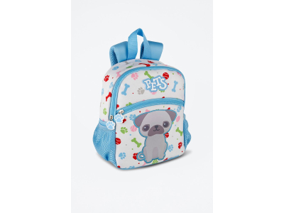 DAM KIDZS Sac à dos Pets - Bleu et blanc