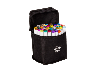 DAM KIDZS 48 marqueurs double pointe - Multicolore