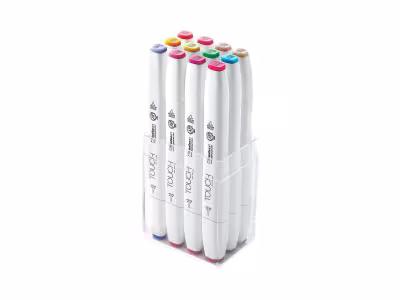 DAM KIDZS 12 marqueurs - Multicolore