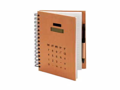 DAM KIDZS Cahier ligné à spirale - 128 pages - Marron et noir - 21 x 18 x 1,5 cm