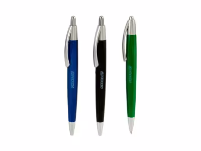 DAM ELECTRONICS 3 stylos-bille - Encre bleue