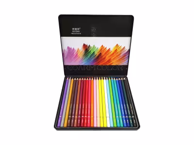 DAM KIDZS 24 crayons de couleur professionnels