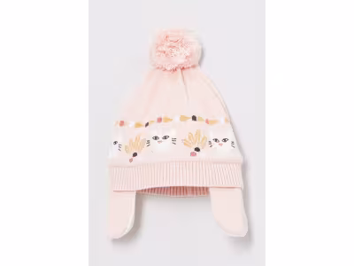 Bonnet aviateur - Rose - Absorba