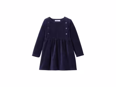 Robe en velours - Bleu marine - Absorba