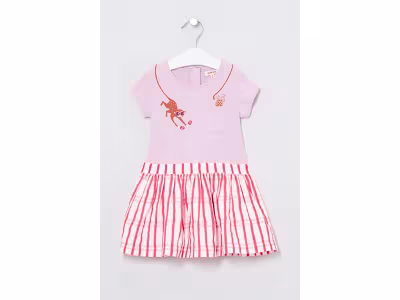 Robe - Mauve chiné - Catimini