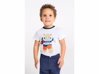 T-shirt - Blanc - Obaïbi