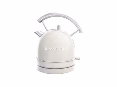 SWEISS Bouilloire vintage Beige - 1,8 l - 2200 W