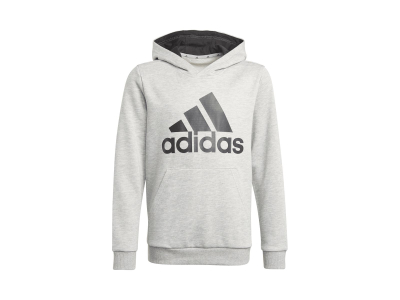 ADIDAS Sweat à capuche Essentials - Gris clair chiné
