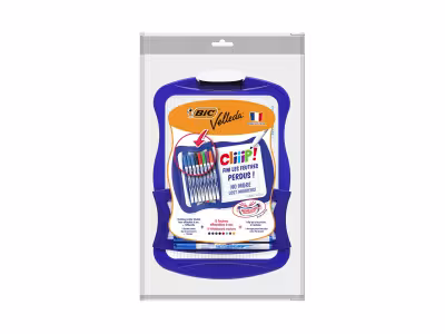 BIC Ardoise Velleda double-face et 8 feutres effaçables