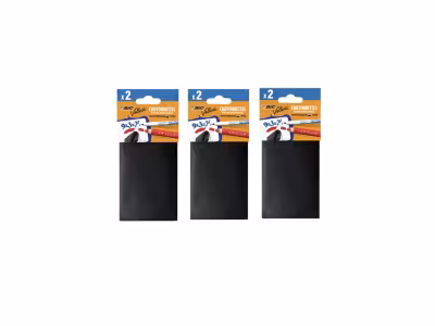 3 x 2 chiffonnettes pour ardoises Velleda - Noir