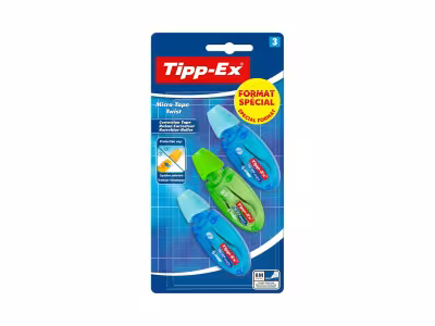  BIC 3 x 3 rubans correcteurs Tipp-ex - 9 produits