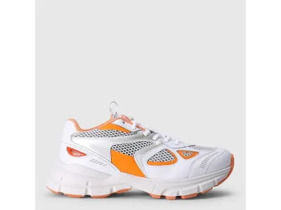 Axel Arigato Baskets Axel Marathon Pour Femmes, Blanc/Orange