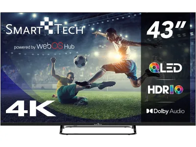 Smart Tech TV QLED 4K UHD 43' (109 cm)