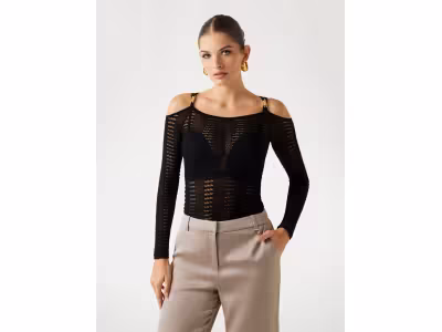 Pull maille ajourée Marciano