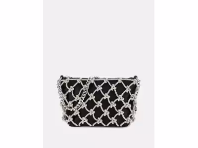 Mini sac d'épaule Zalina strass