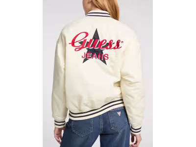 Blouson teddy brodé