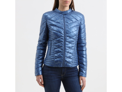 GUESS Doudoune New Vona - logo - coupe slim - bleu