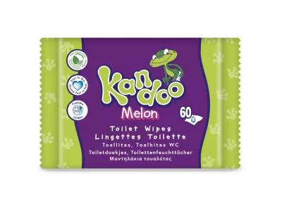 Lingettes bébé Nettoyantes Fesses Bébé Melon KANDOO Lingettes bébé Nettoyantes Fesses Bébé Melon KANDOO