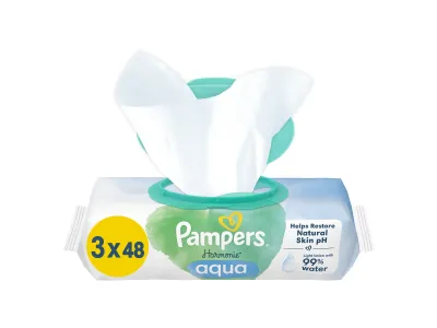 Lingettes bébé Nettoyantes Corps Mains et Visage