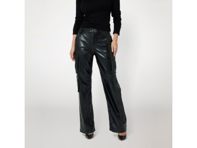 GUESS Pantalon Kori - inspiration cargo - noir
