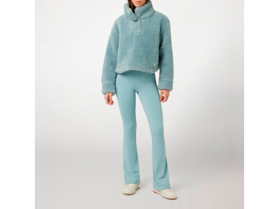 GUESS Veste Sherpa - bleu clair